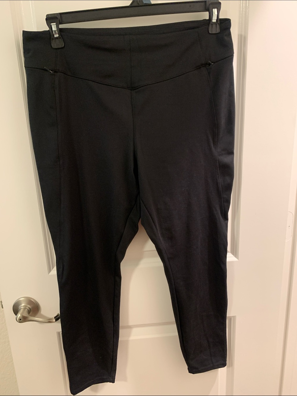 Danskin Black High-Waist Track Pants